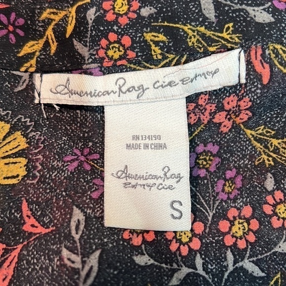 AMERICAN RAG SMALL FLORAL SLEEVELESS MIDI SHEER DRESS - Picture 10 of 11